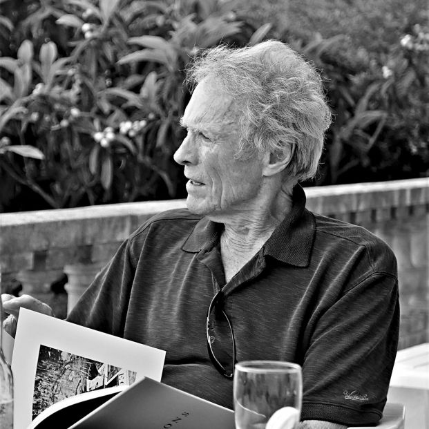 Retrato de Clint Eastwood en la exposición. Fuente: Europa Press