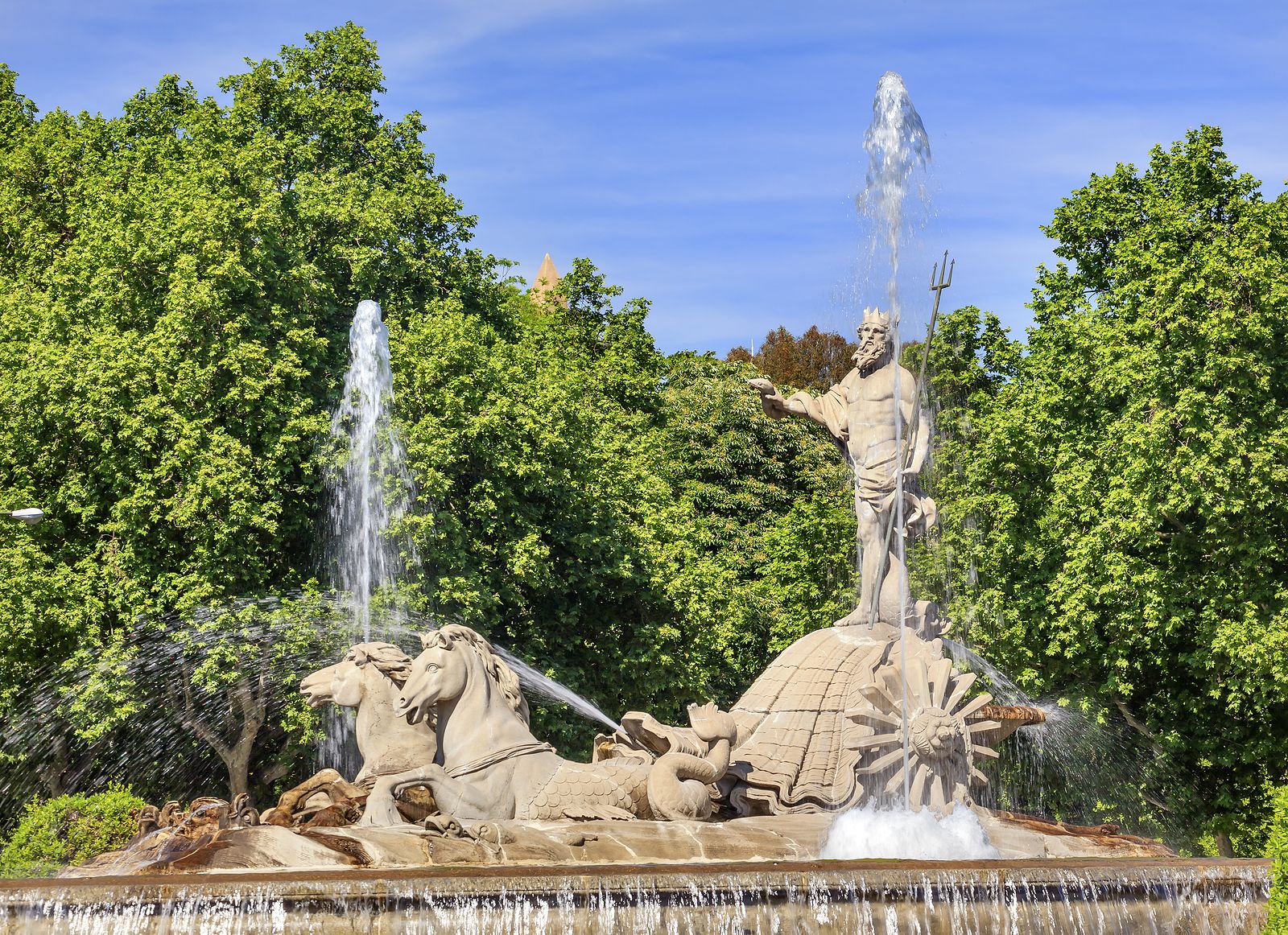 Este es el cambio que llega a la fuente de Neptuno en Madrid