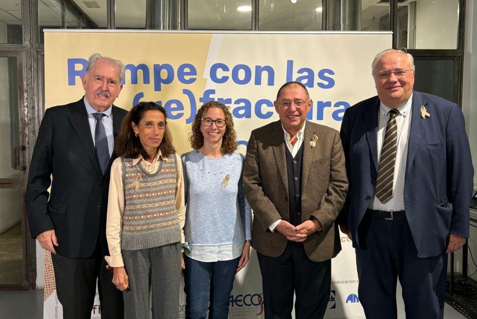 Acto de presentación de la campaña 'Rompe con las (re)fracturas'