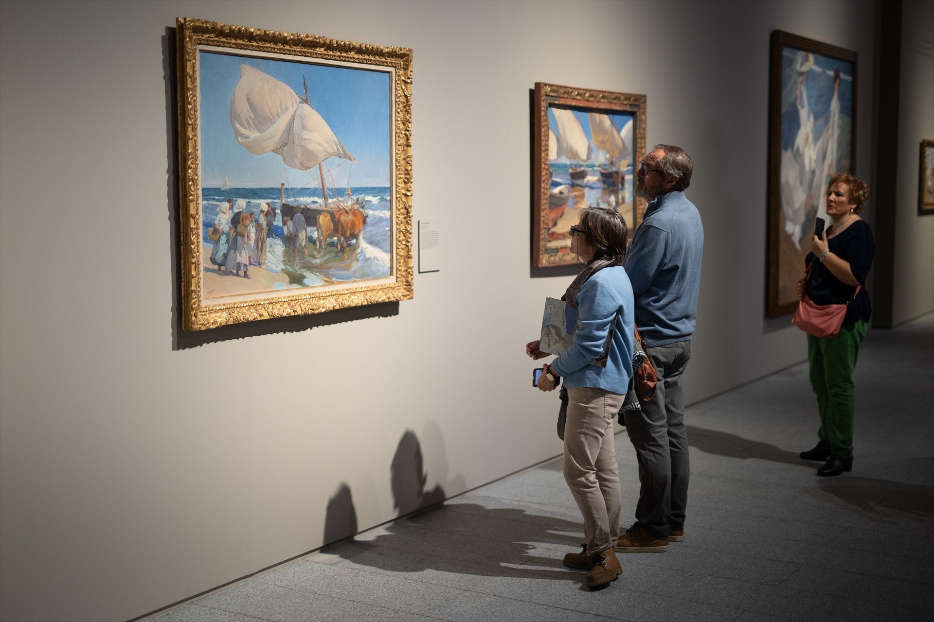 La Galería de las Colecciones Reales exhibe una obra 'desaparecida' de Sorolla. Exposición 'Sorolla, cien años de modernidad'