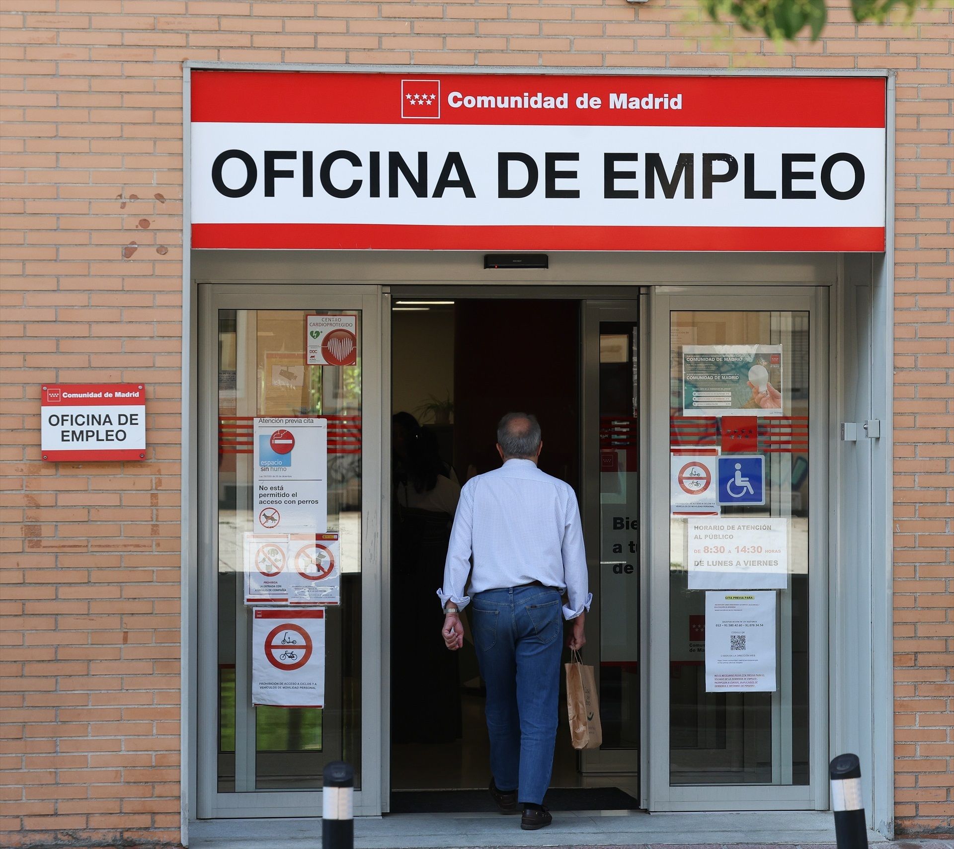 Los trabajadores con reducción de jornada que pueden cobrar el paro