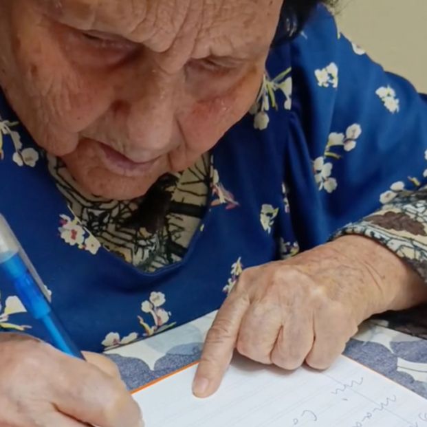 aprende escribir abuela