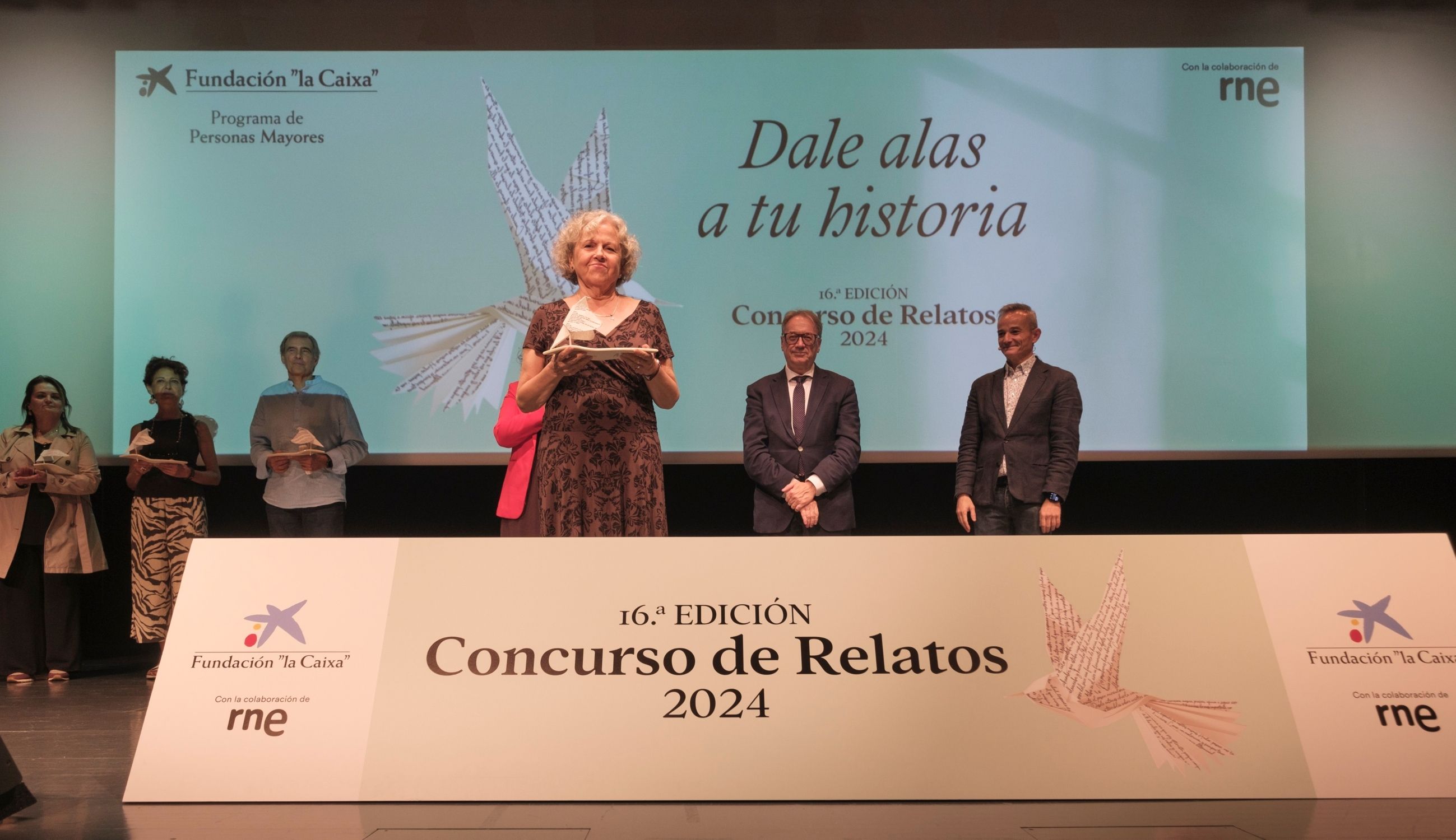 María Luisa Hernández gana el XVI Concurso de Relatos Escritos por Mayores con 'Volar sin alas' (Europa Press)