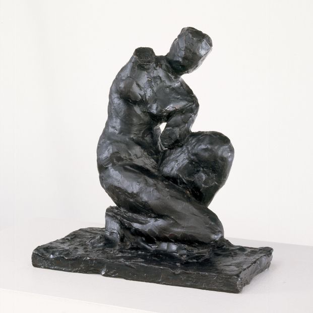 Henri Matisse. Venus agachada, 1918-1919. Bronce fundido a la cera perdida con pátina marrón. Donación de Marie Matisse al Estado francés para depósito en Museo Matisse de Niza, 1978. Museo de Orsay, París. © Succession H. Matisse/ VEGAP/ 2024.