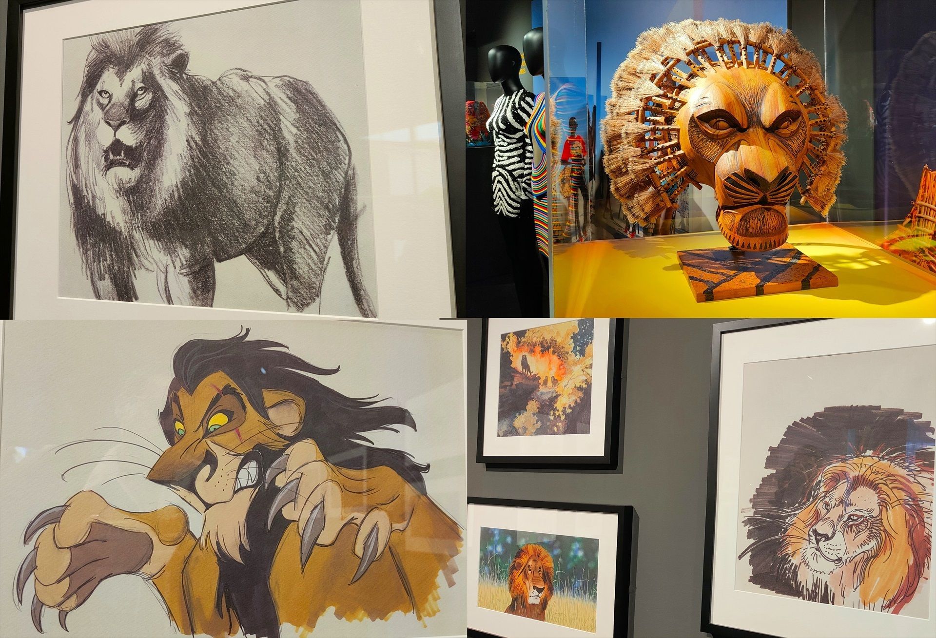 'El Rey León' celebra los 30 años de la saga con una exposición en Madrid