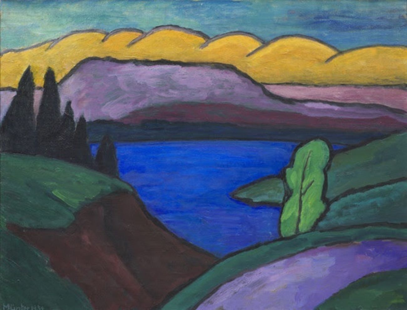 La obra de Gabriele Münter, madre fundadora del expresionismo alemán, llega al Thyssen (Gabriele Münter)