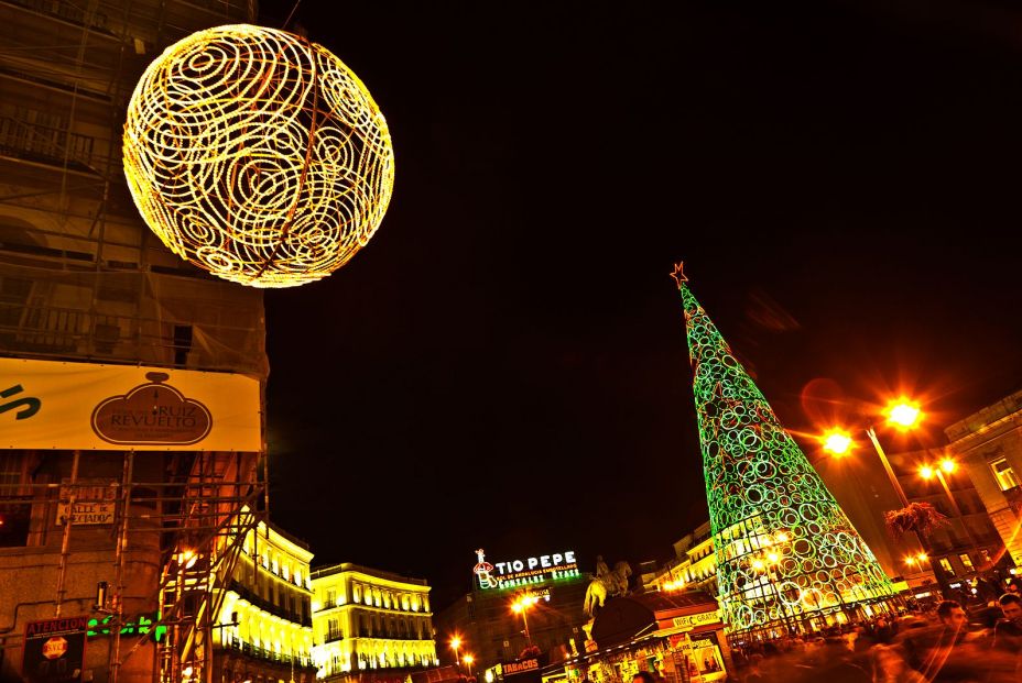 ¿Dónde estará ubicada la estrella de Navidad en Madrid?