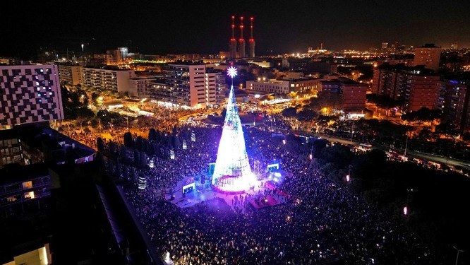 Luces de Navidad de Badalona