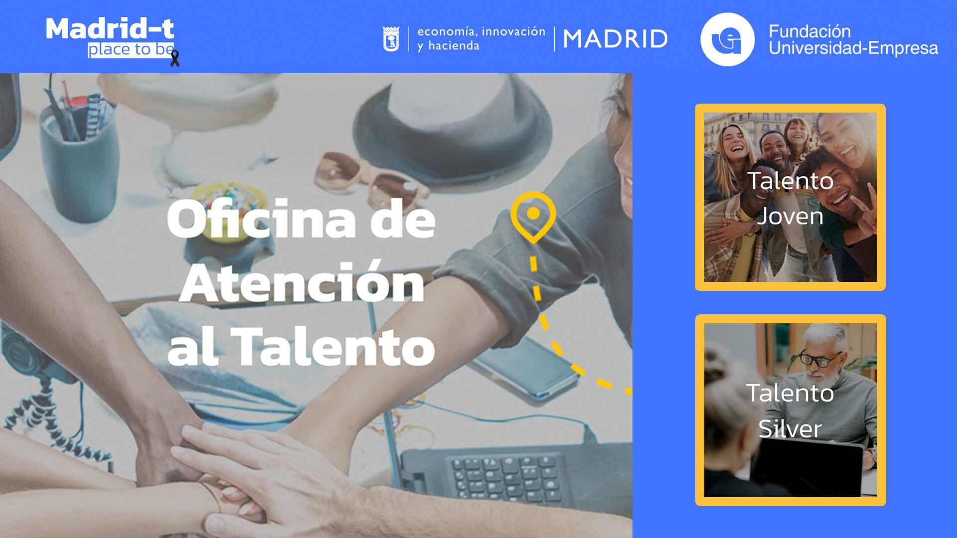 Nace la nueva Oficina de Atención al Talento de Madrid