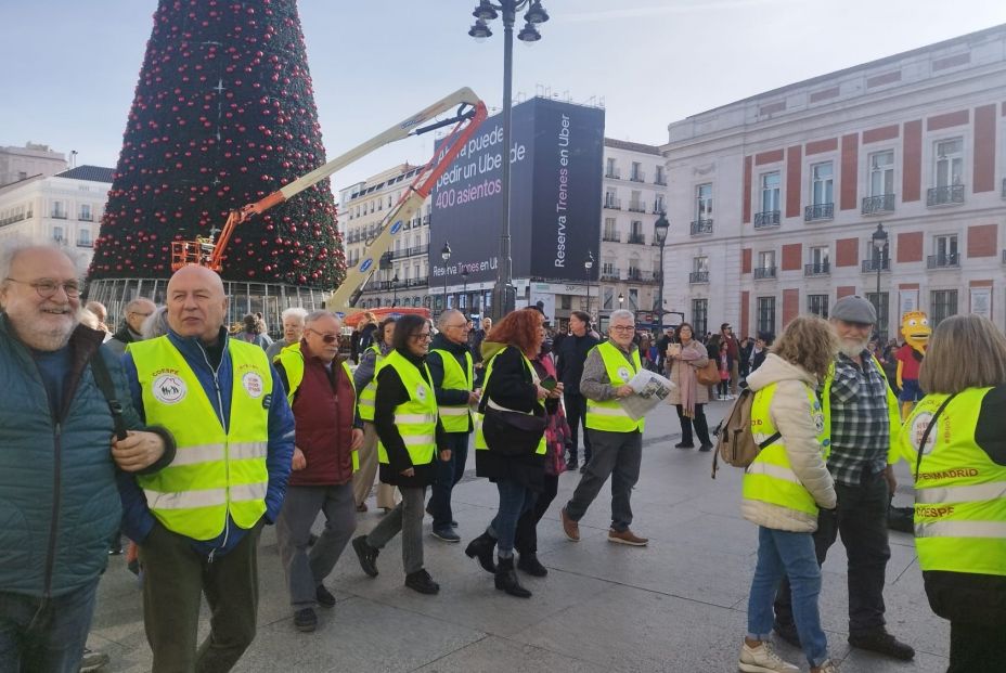 pensionistas puerta sol