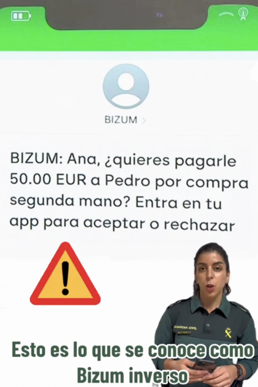 Cuidado: ¿ya conoces la nueva estafa del ‘Bizum inverso’?