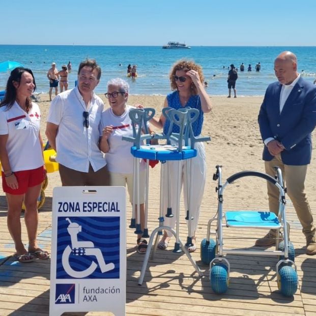 Punto de baño accesible. Fuente: Ayuntamiento de Valencia