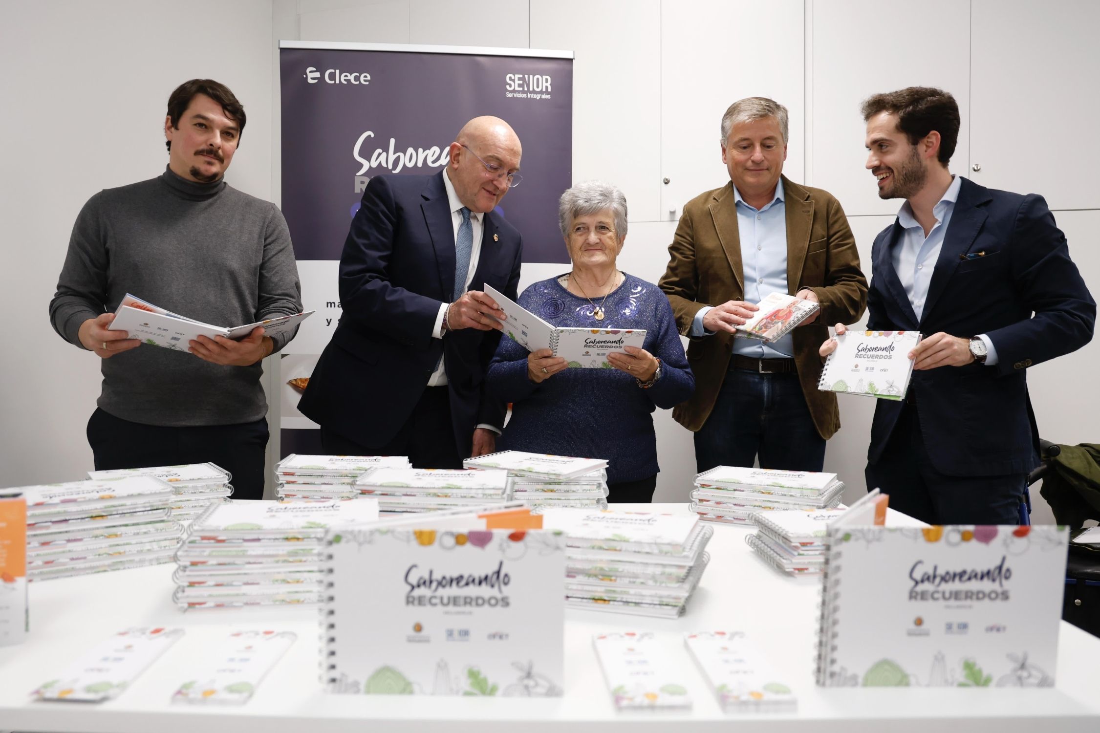 Valladolid presenta 'Saboreando Recuerdos', un recetario que homenajea a las personas mayores (Europa Press)