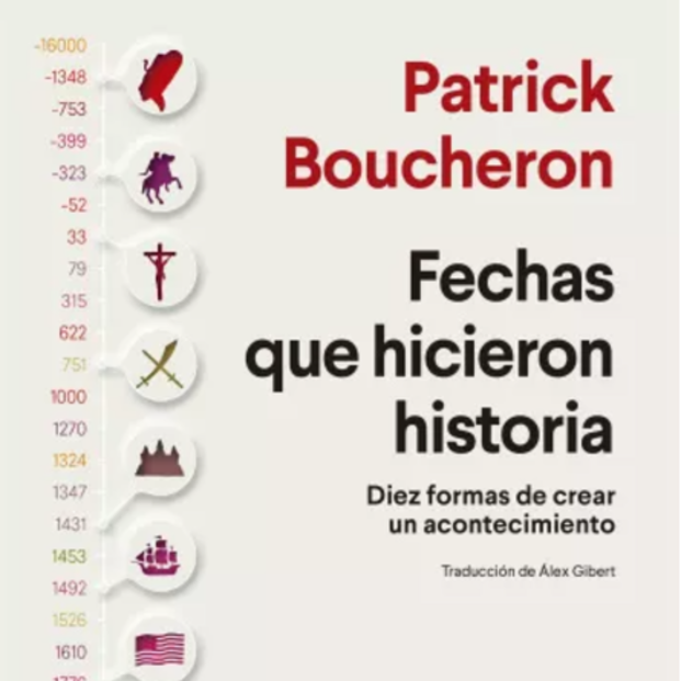 Patrick Boucheron publica un libro en el que "viaja" por 30 acontecimientos históricos (Anagrama)