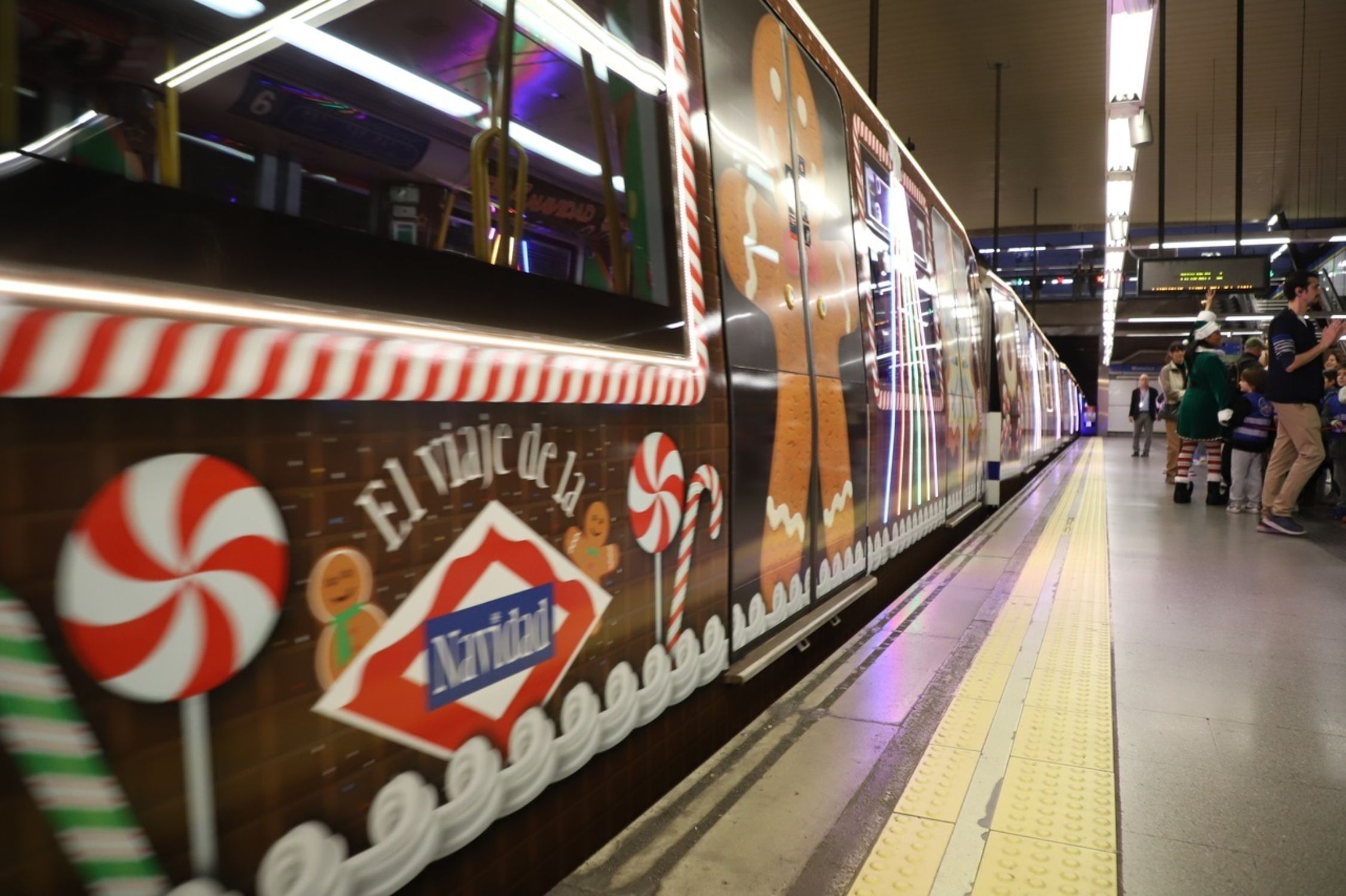 Vuelve el tren de la Navidad al Metro de Madrid: fechas y horarios para no perdérselo (Europa Press)