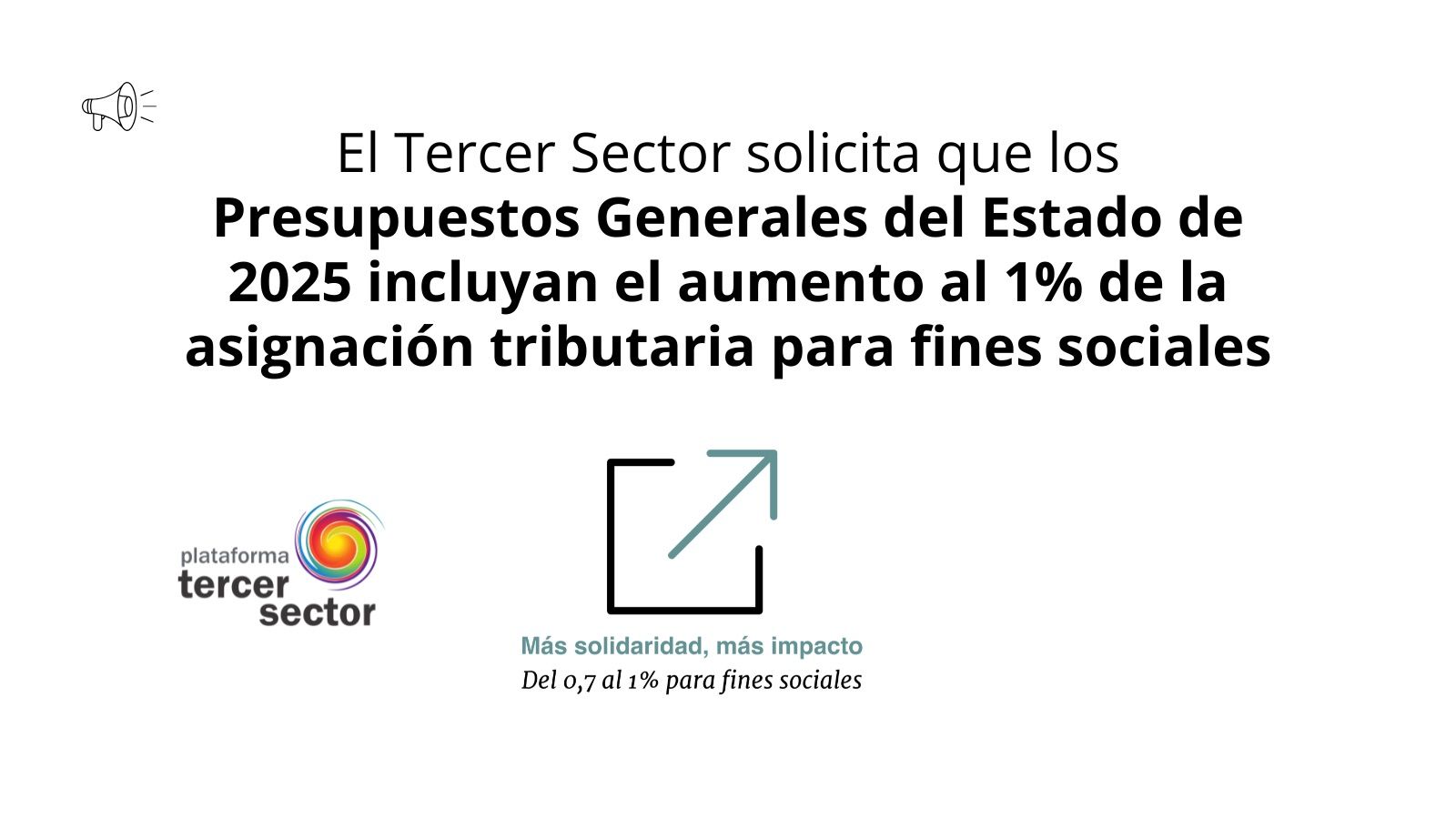 tercer sector aumento fine sociales