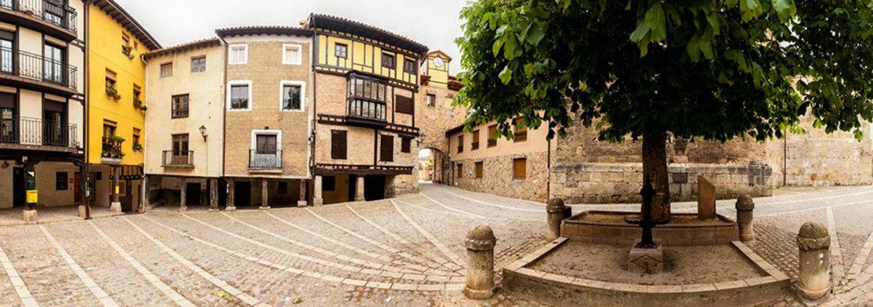 Plaza Vieja de Poza de la sal. Fuente: Ayuntamiento de Poza de la sal