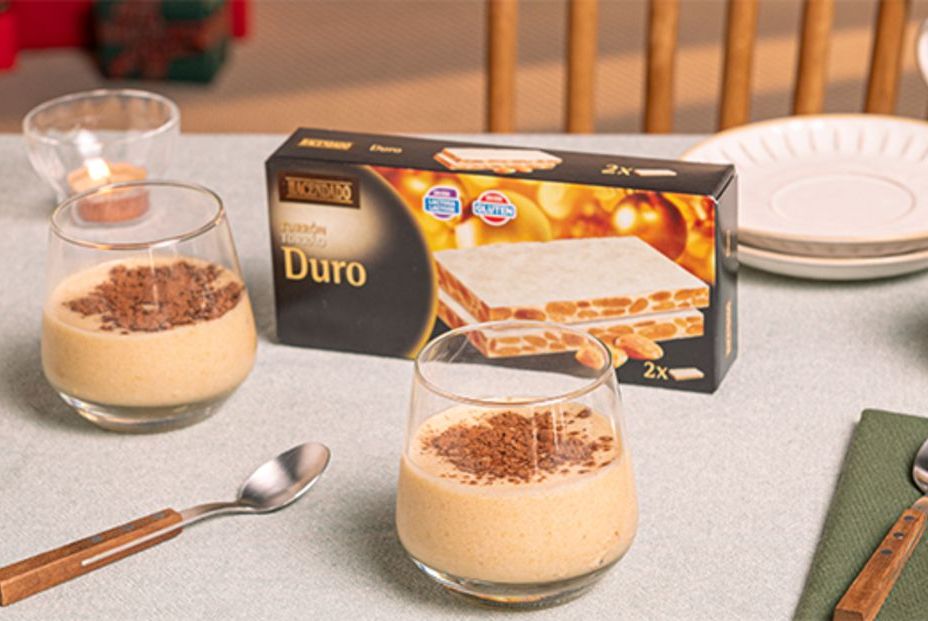 Cuatro recetas de postres para no desperdiciar el turrón que te sobre (Mercadona)