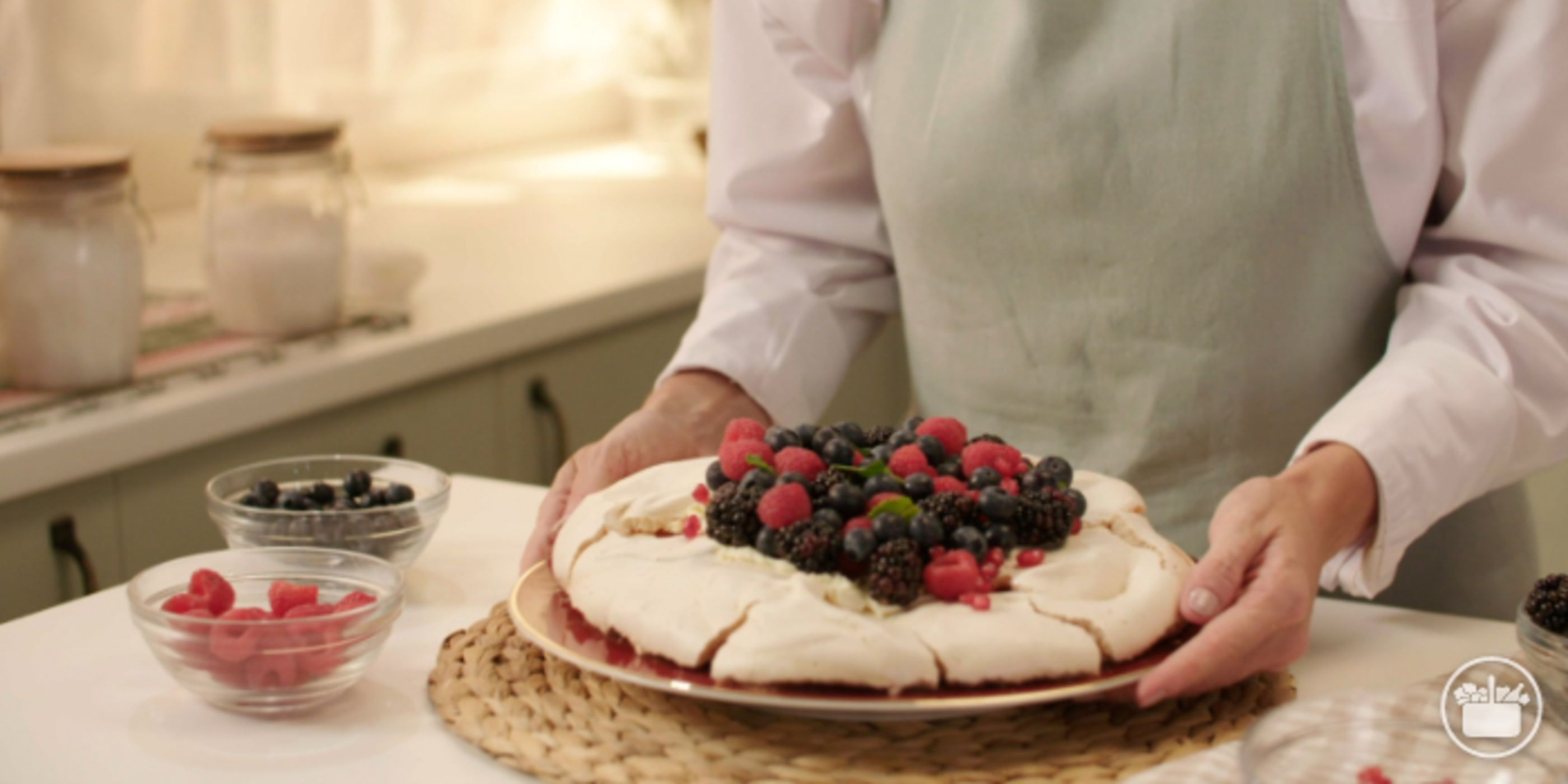 Sorprende a tus invitados estas navidades con una tarta Pavlova