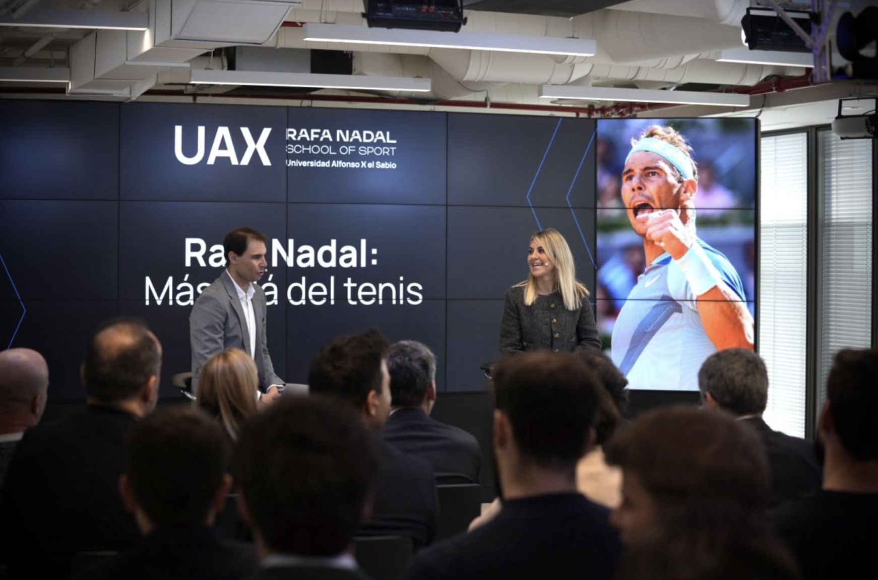 Nadal presenta las claves y valores para tener éxito en la industria del deporte