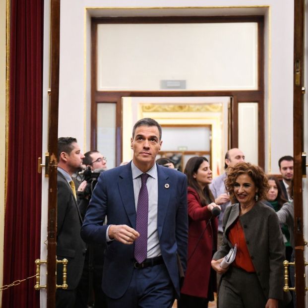 EuropaPress 6398940 presidente gobierno pedro sanchez vicepresidenta primera ministra hacienda