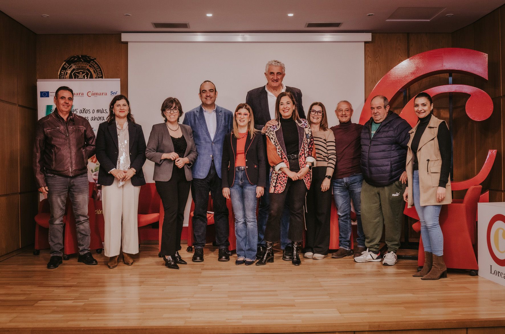 Cámara de Comercio de Lorca y Fernando Romay reivindican la experiencia y el valor sénior