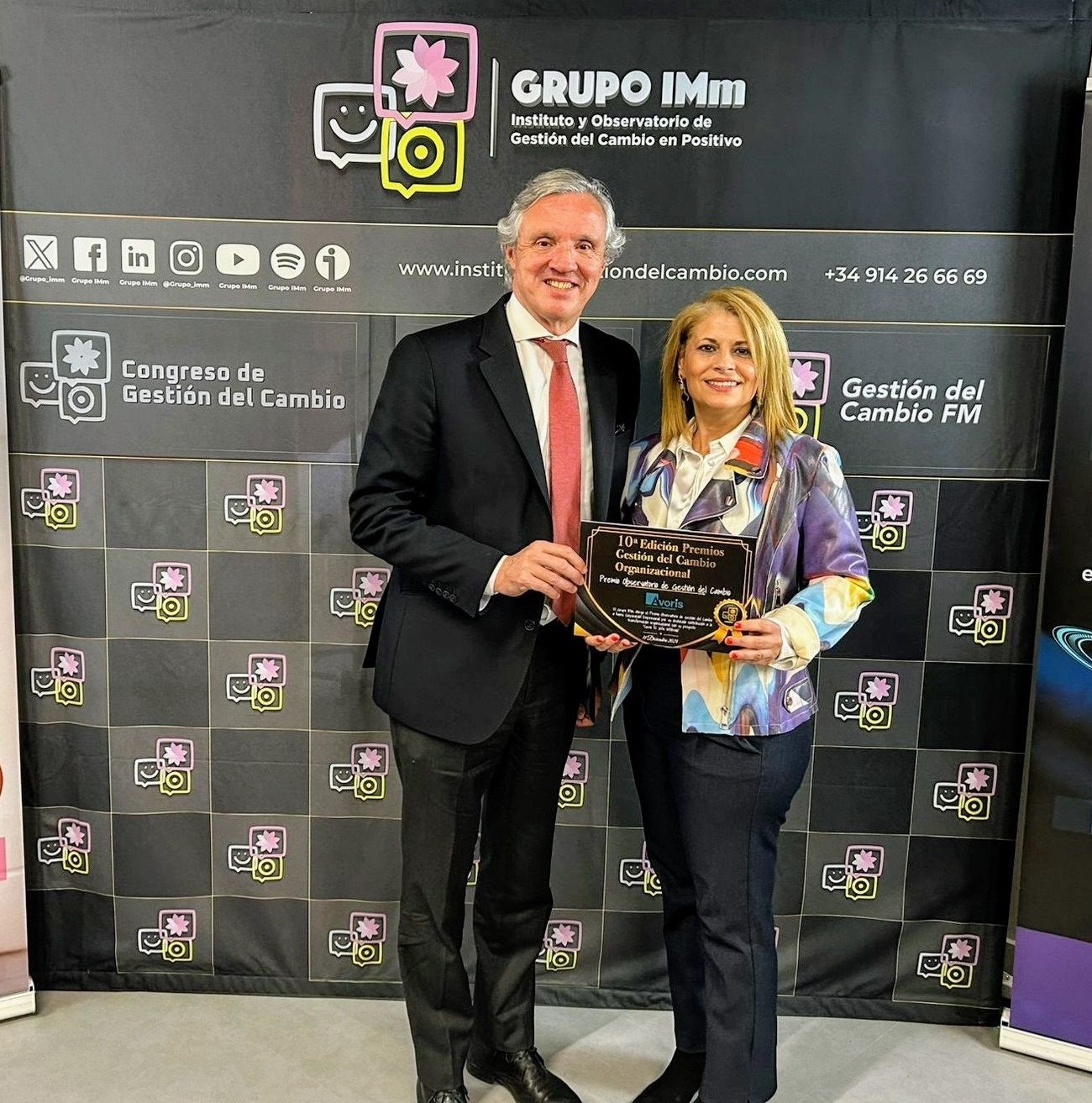 Ávoris recibe el premio Observatorio de Gestión del Cambio 2024