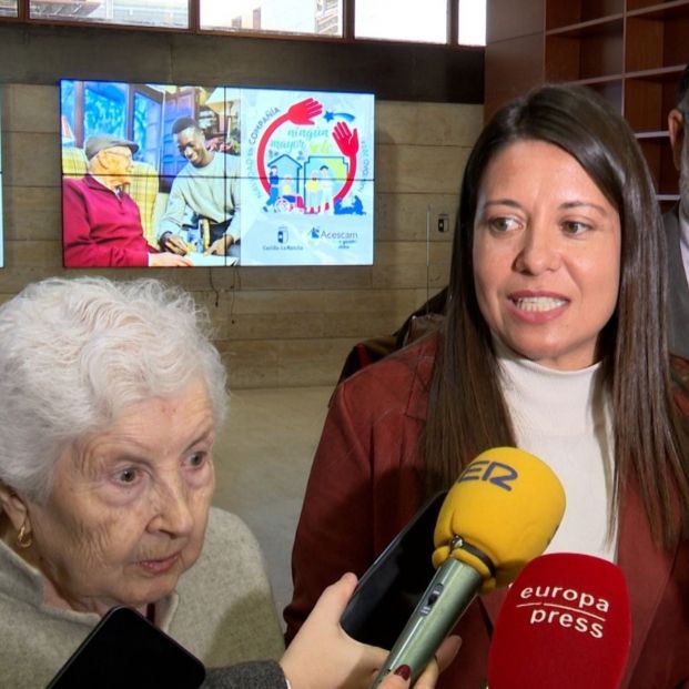 'Navidad en Compañía. Ningún Mayor Sólo’, la campaña que hace frente a la soledad de los mayores (Europa Press)