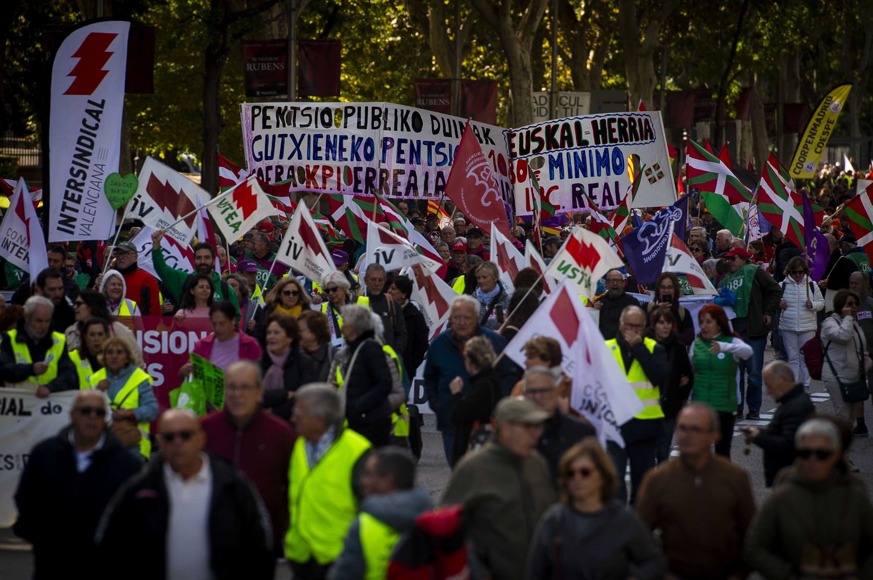 Pensionistas vascos alertan: la subida del 2,8% de pensiones no permite recuperar poder adquisitivo