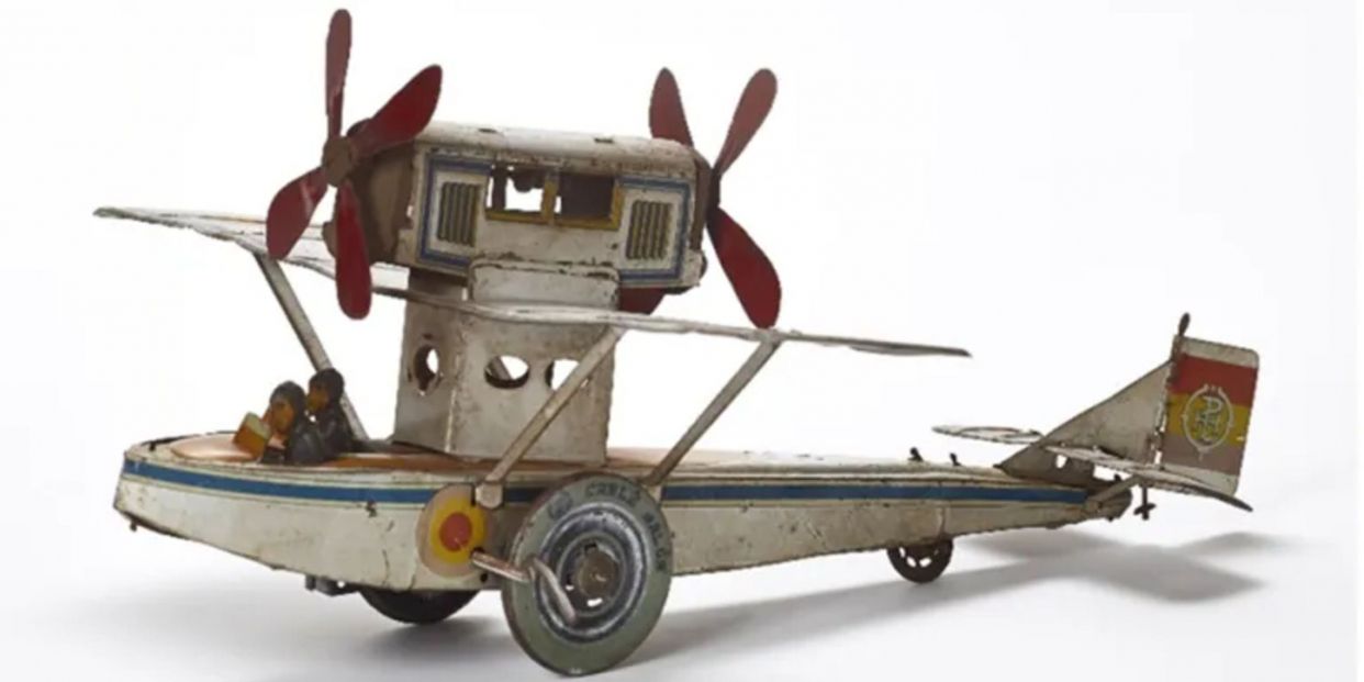 Avión 'Plus Ultra' (1928). Fuente: Centro de Cultura Contemporánea Conde Duque