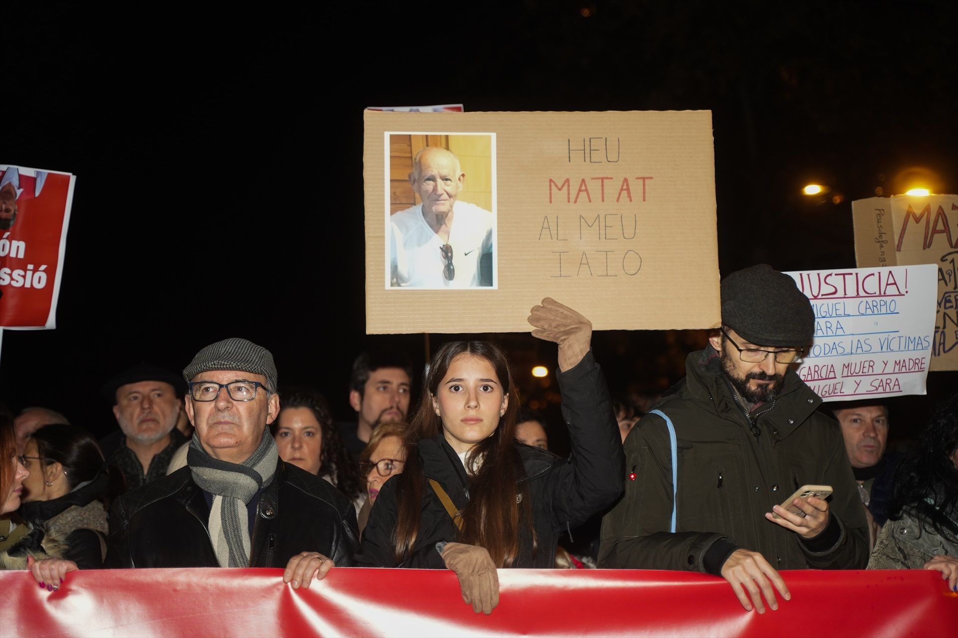 Nueva manifestación en Valencia por la DANA que muestra "toda la rabia del pueblo 2 meses después"