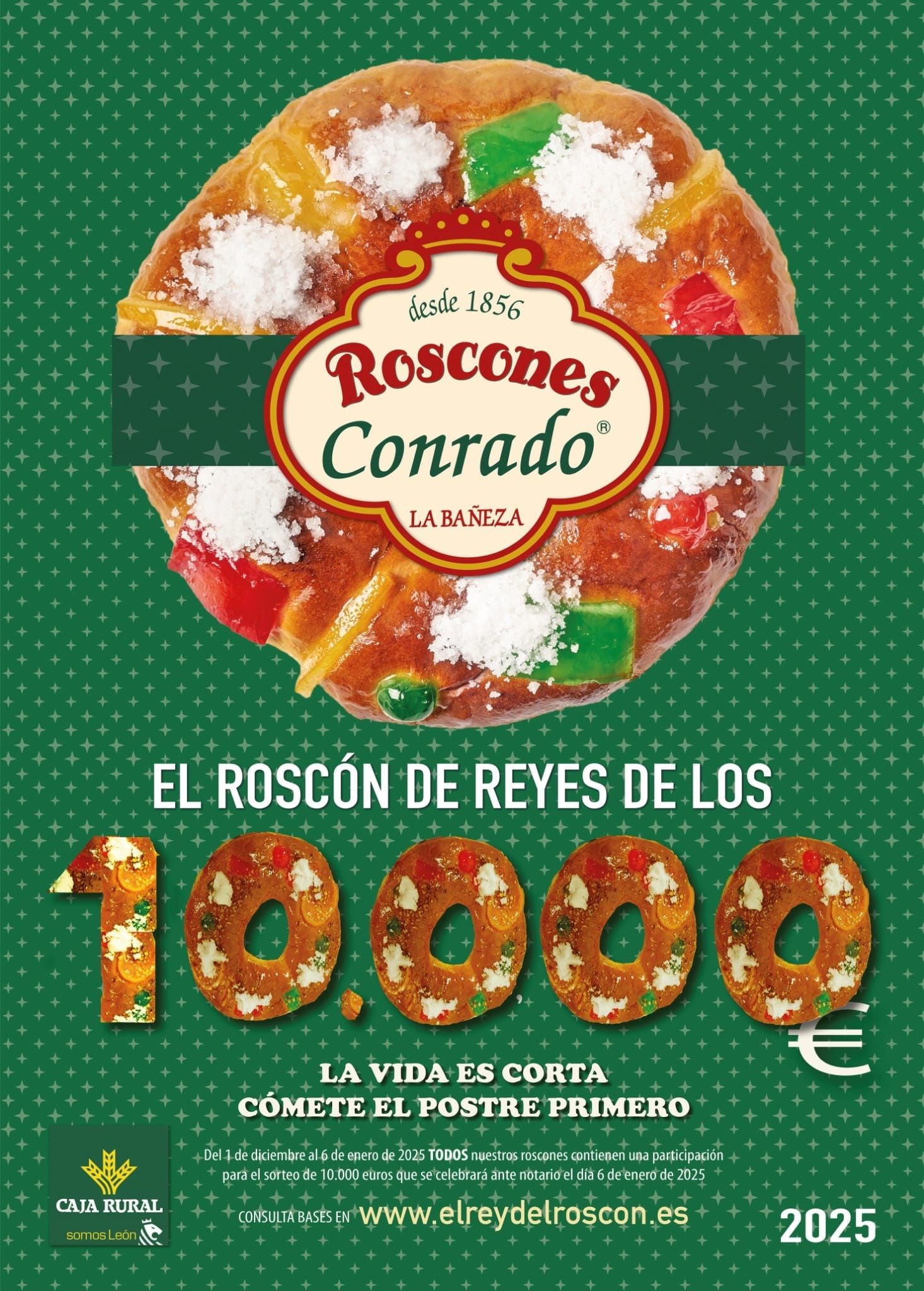 EuropaPress 6425137 cartel premio 10000 euros escondidos roscones confiteria conrado