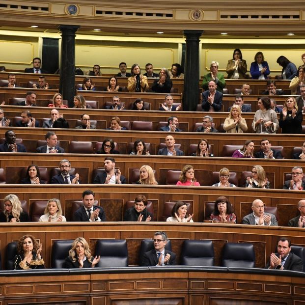 Imagen del pleno en el Congreso de los Diputados del 19 de diciembre de 2024. Fuente: Fernando Sánchez / Europa Press