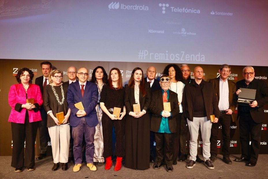 Ceremonia de entrega de la primera edición de los Premios Zenda