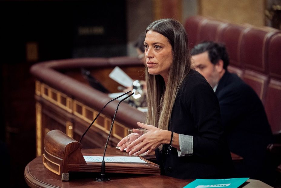 La portavoz de Junts en el Congreso, Miriam Nogueras