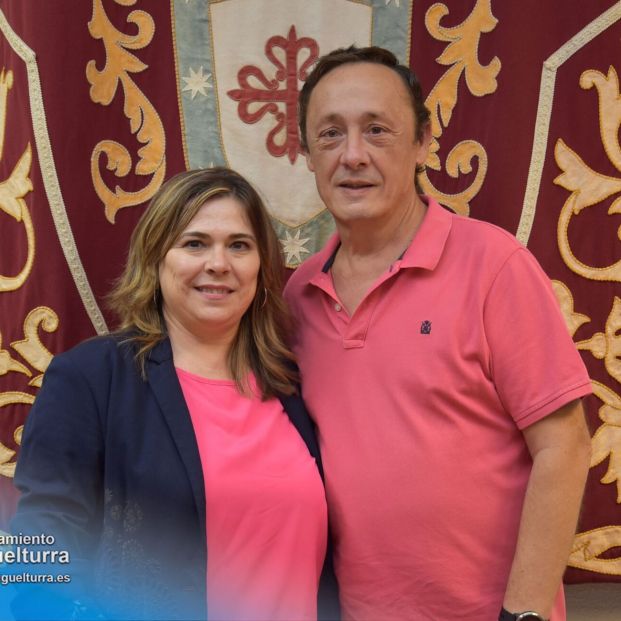 Esther y Bernardino Martínez, máscaras mayores del carnaval 2025 de Miguelturra. Fuente: Ayuntamiento de Miguelturra