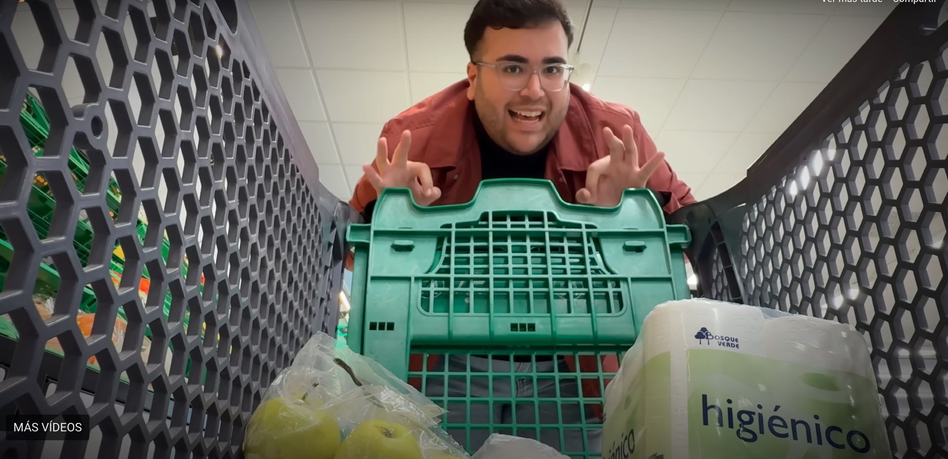 ¿Mercadona, Carrefour o Lidl? Un youtuber comprueba qué supermercado es más barato