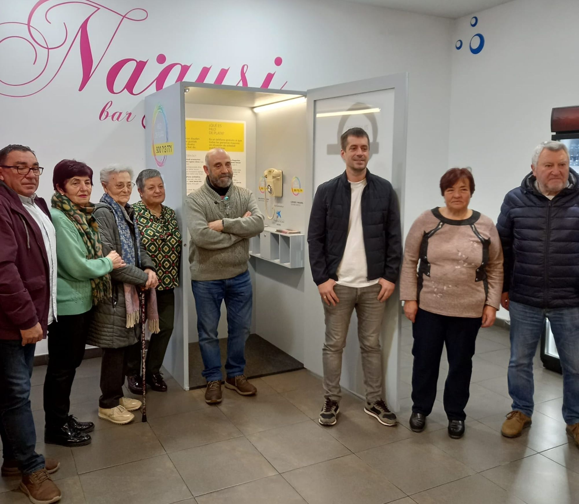 'Phone Box', la iniciativa de Nagusilan para combatir la soledad de los mayores de zonas rurales (Nagusilan)