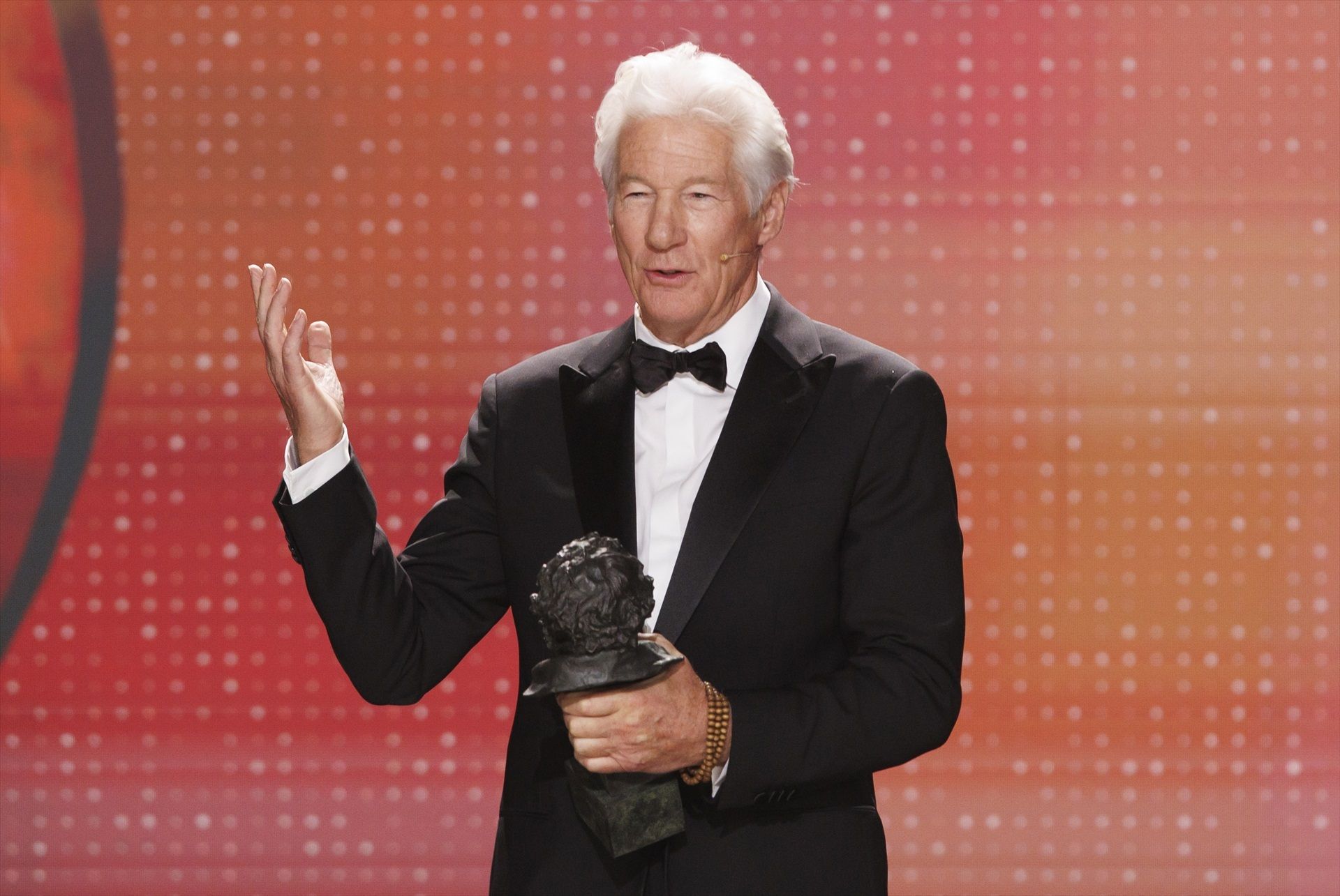 Richard Gere: "Estos premios de cumpleaños de vida son prematuros, porque tengo mucho más que hacer"