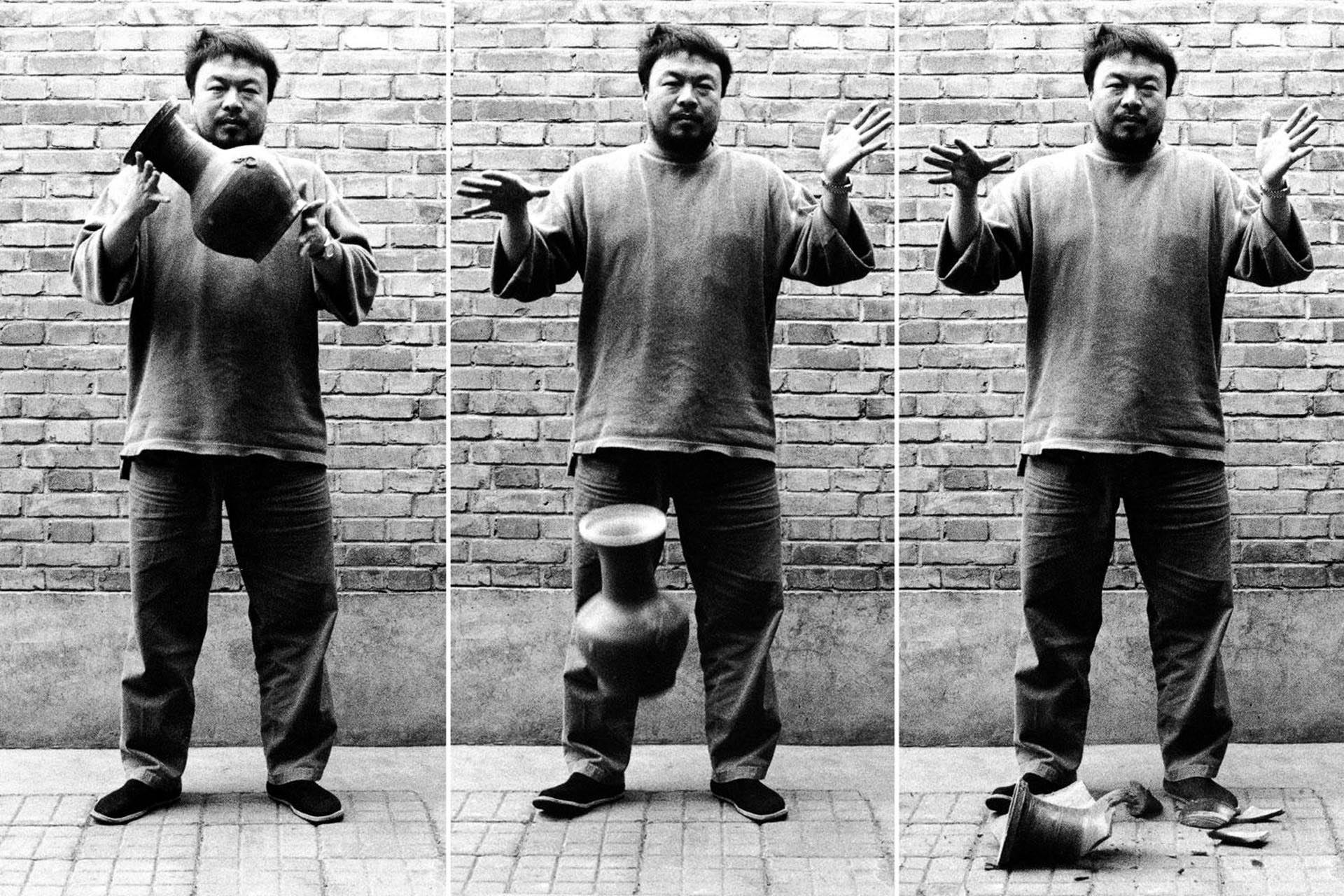 Ai Wei Wei, Dejar caer una urna de la dinastía Han,