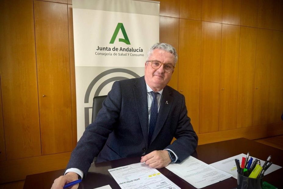 El delegado territorial de Salud y Consumo de la Junta de Andalucía en Almería, Juan de la Cruz Belmonte