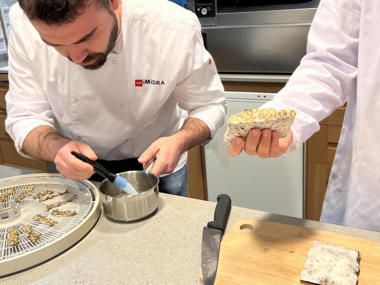 Madrid crea recetas de vanguardia y alimentos innovadores con 9 variedades de garbanzos. Foto: Comunidad de Madrid