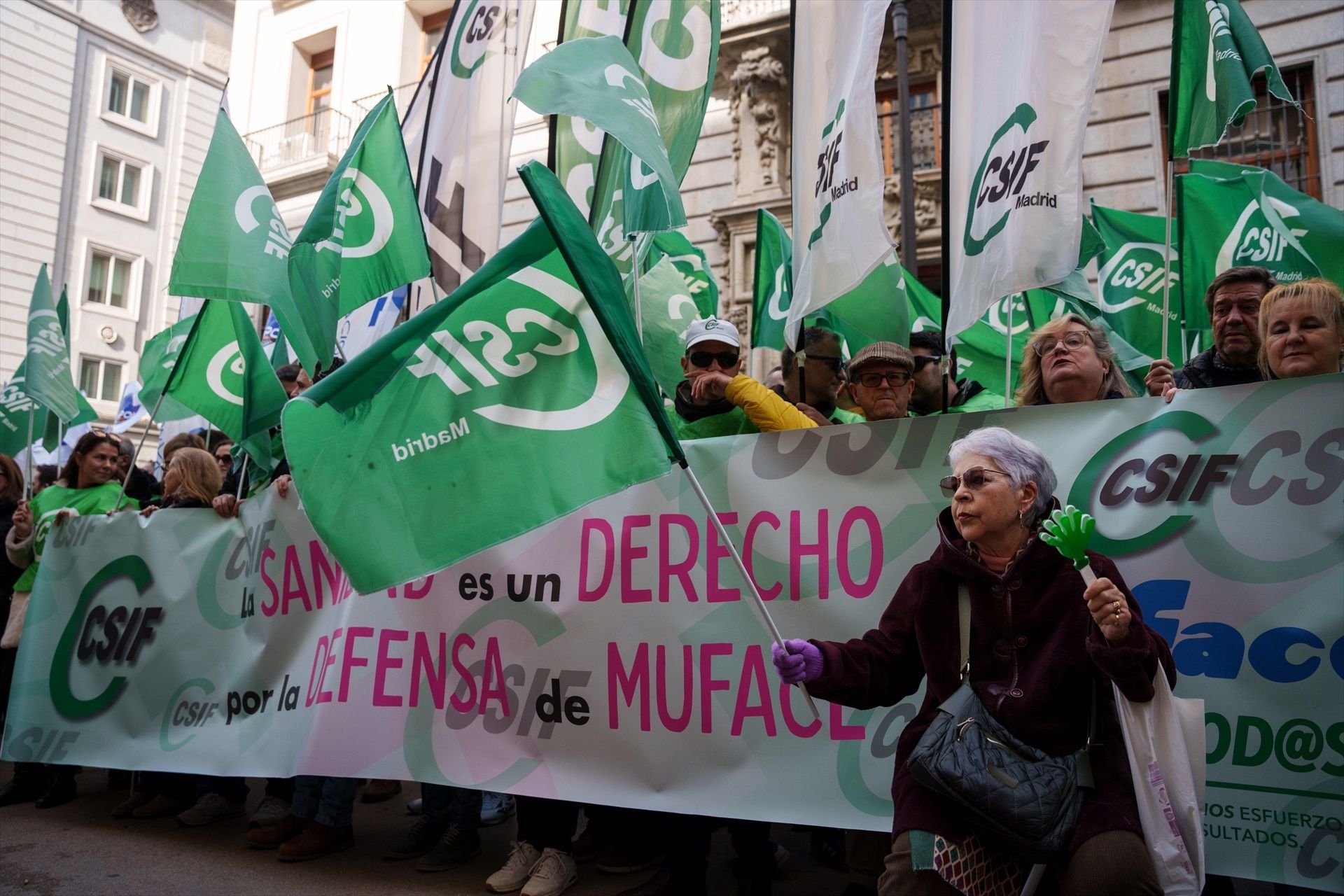 CSIF exige al Gobierno abordar la desatención sanitaria de las aseguradoras de Muface. EuropaPress