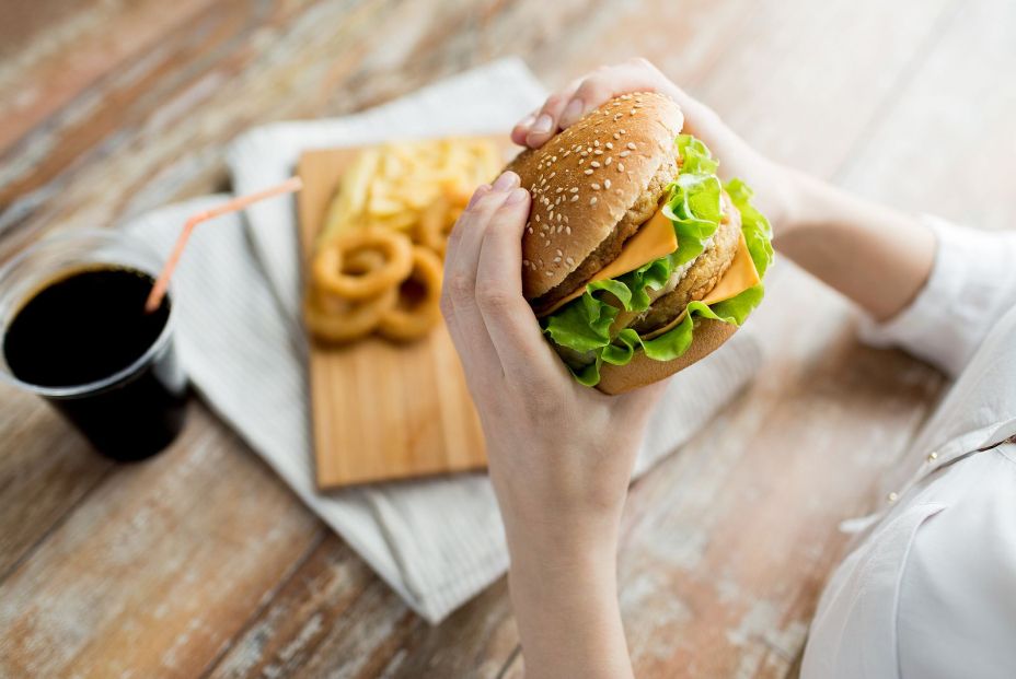 Ejemplo de comida rápida. Bigstock