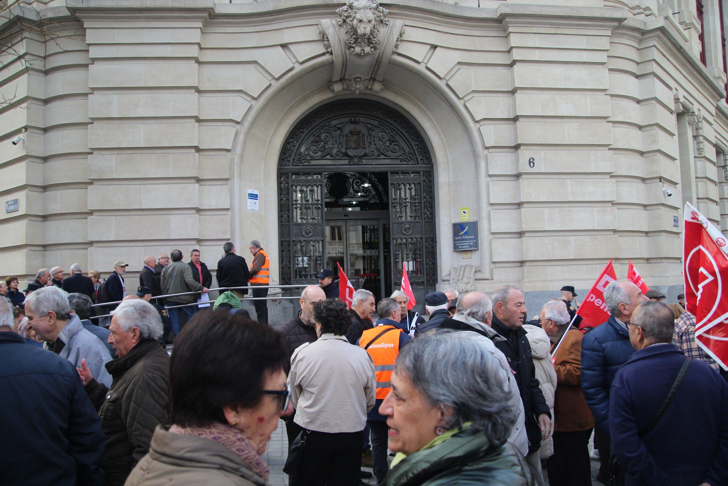 Manifestación mutualistas IRPF (Madrid)