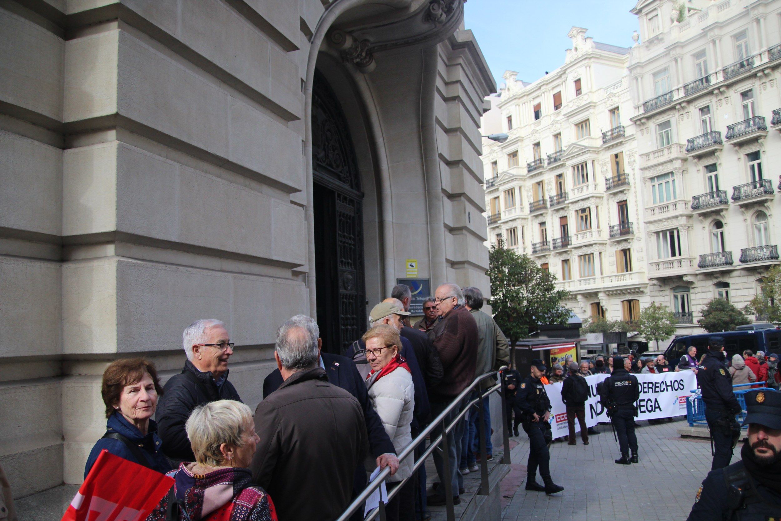 Manifestación mutualistas IRPF (Madrid)