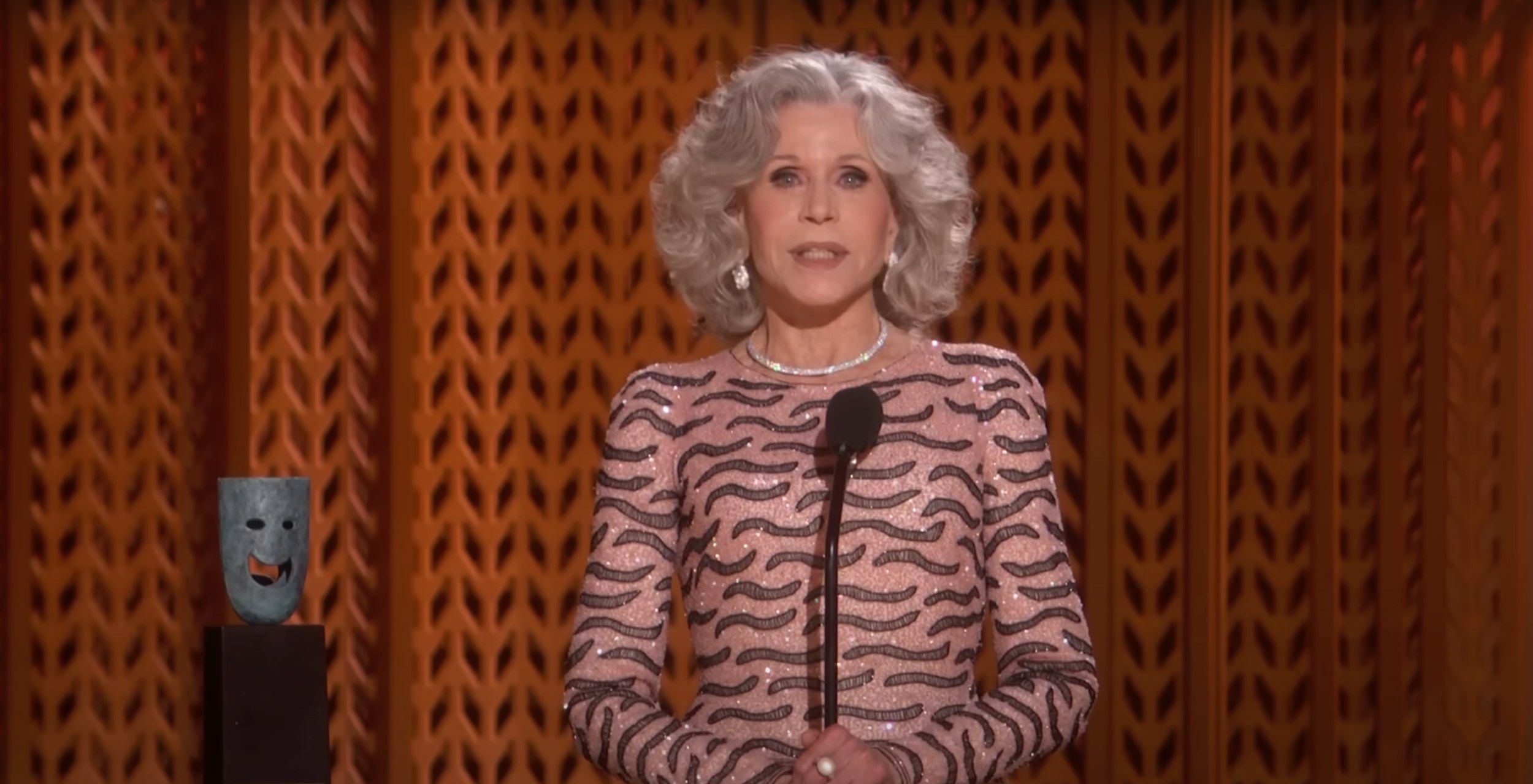 El discurso más potente de Jane Fonda: "No se equivoquen, la empatía no te hace débil o woke"