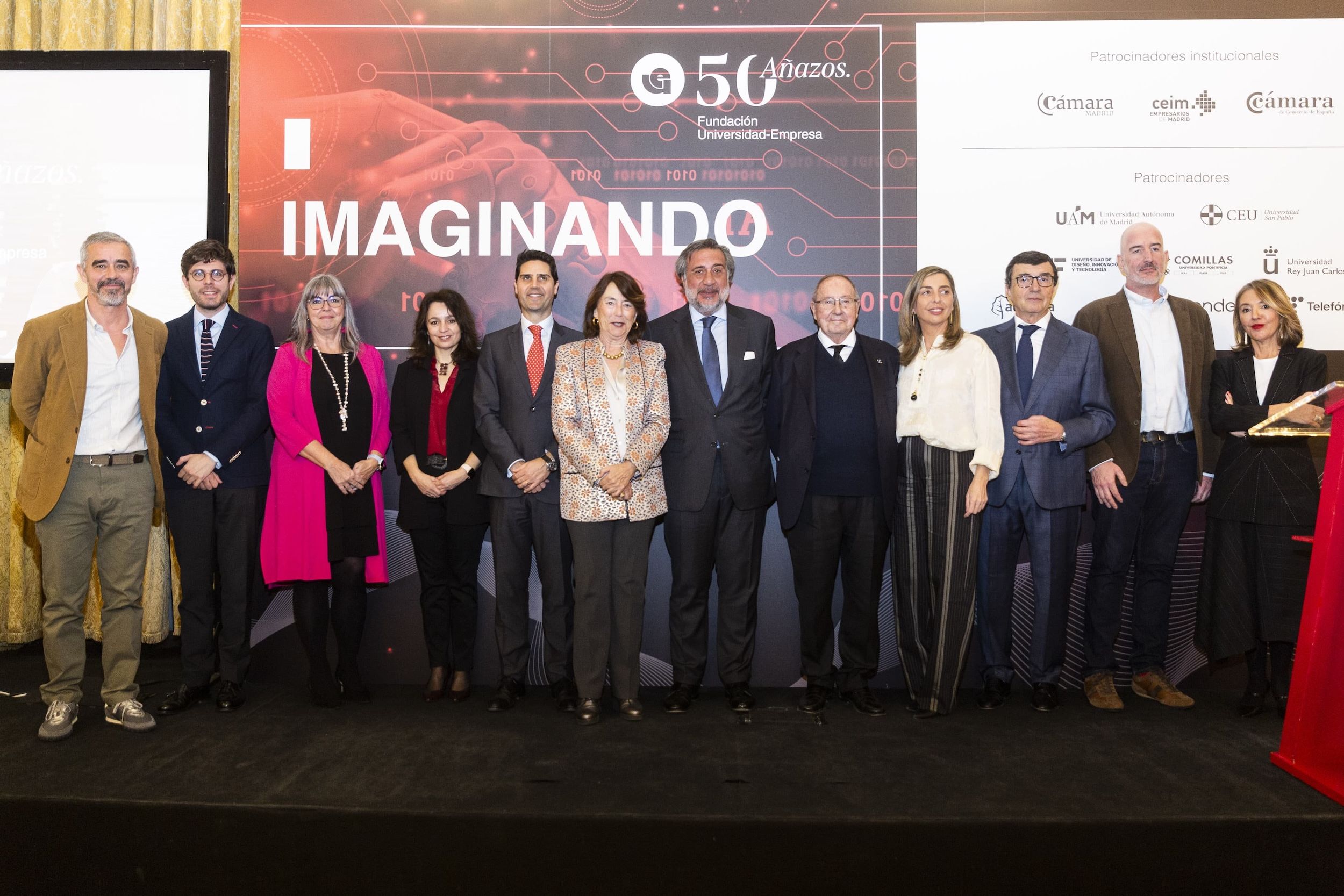 La Fundación Universidad-Empresa (FUE) entrega sus premios 'Imaginando' por su 50 aniversario