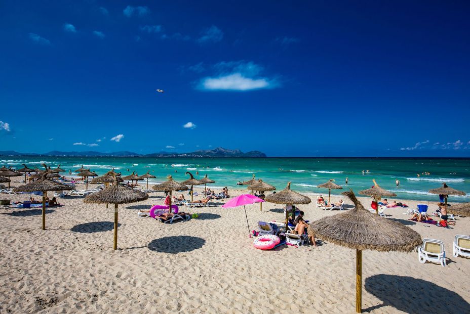 bigstock PLAYA DE MURO Mallorca Spain 380015323