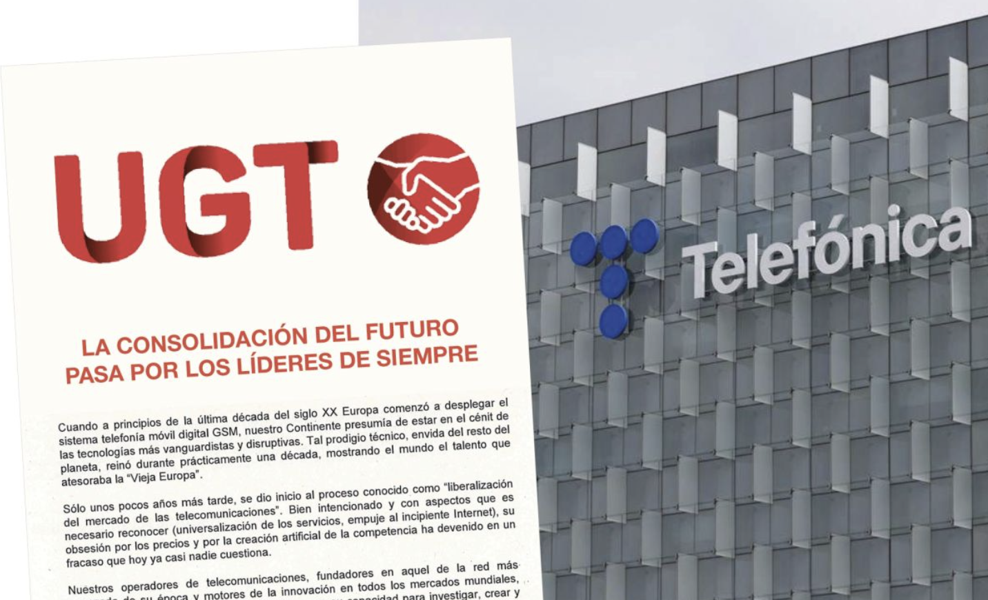 UGT se une a CCOO y aboga por una concentración del sector de las ‘telecos’ en Europa